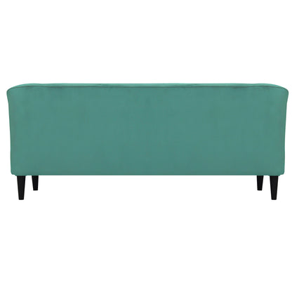 Persia Velvet Fabric Sofa - Sea Green