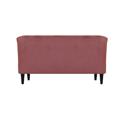 Persia Velvet Fabric Sofa - Dark Pink