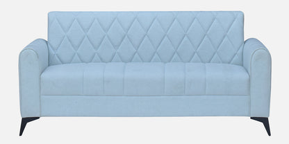 Alphine Fabric 3 Seater Sofa - Light Blue