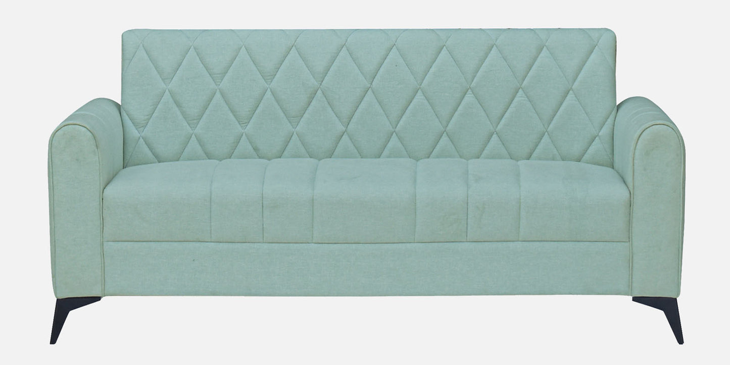 Alphine Fabric 3 Seater Sofa - Light Green