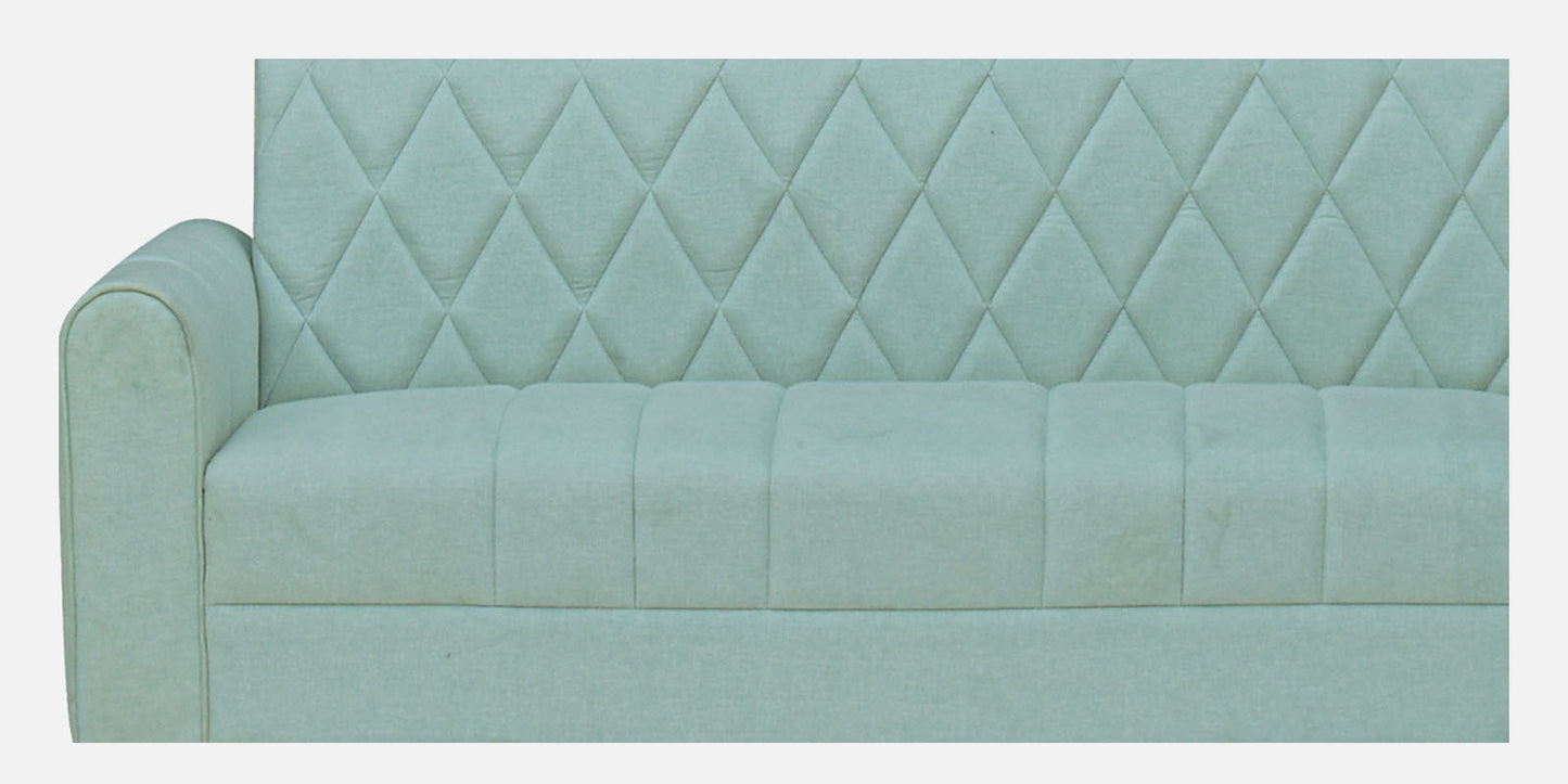 Alphine Fabric 3 Seater Sofa - Light Green