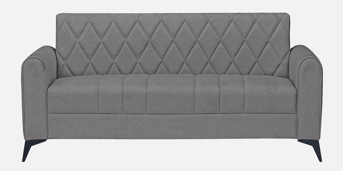 Alphine Fabric 3 Seater Sofa - Grey