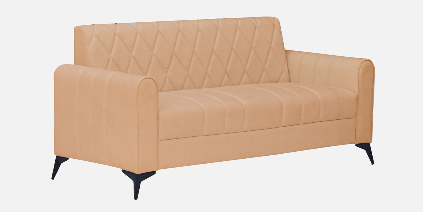 Alphine Fabric 3 Seater Sofa - Orange