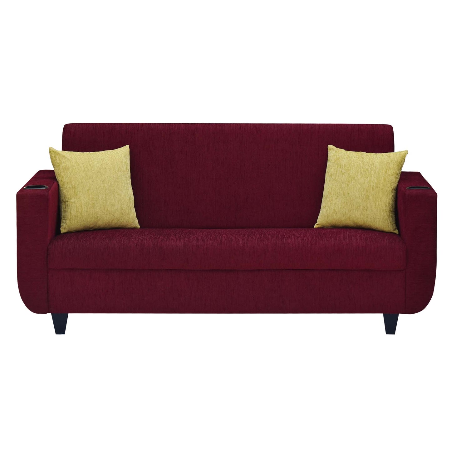 Nikon Fabric Sofa - Maroon