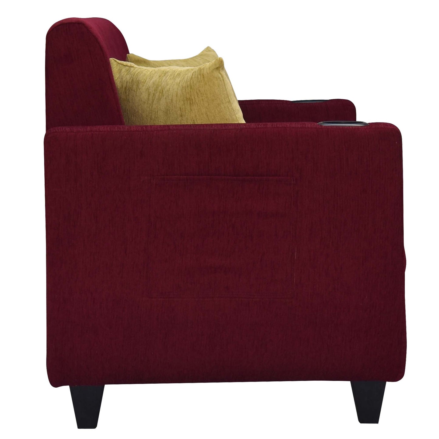 Nikon Fabric Sofa - Maroon