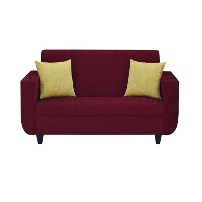 Nikon Fabric Sofa - Maroon