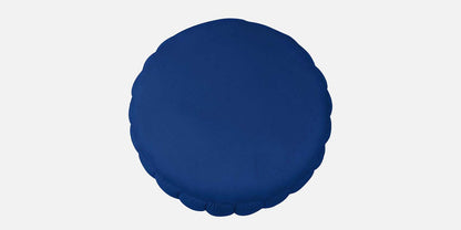 Jewel Tufted Ottoman/Pouffee - Blue