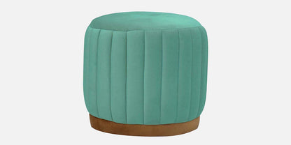 Jewel Tufted Ottoman/Pouffee - Sea Green