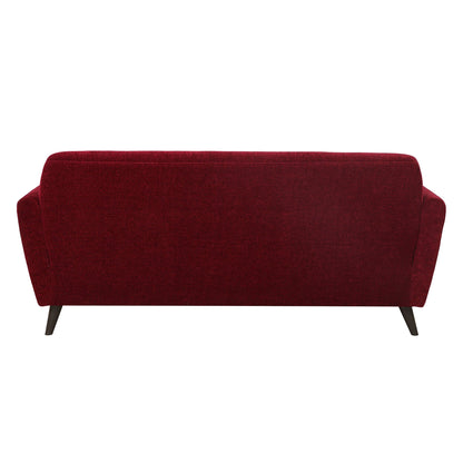 Kyler Fabric Sofa- Rust