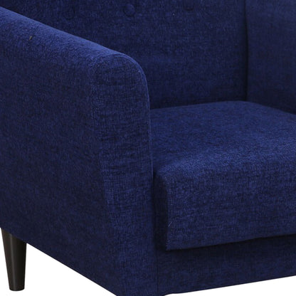 Kyler Fabric Sofa- Blue