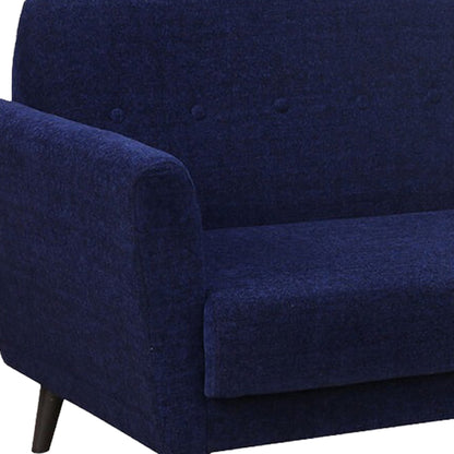 Kyler Fabric Sofa- Blue