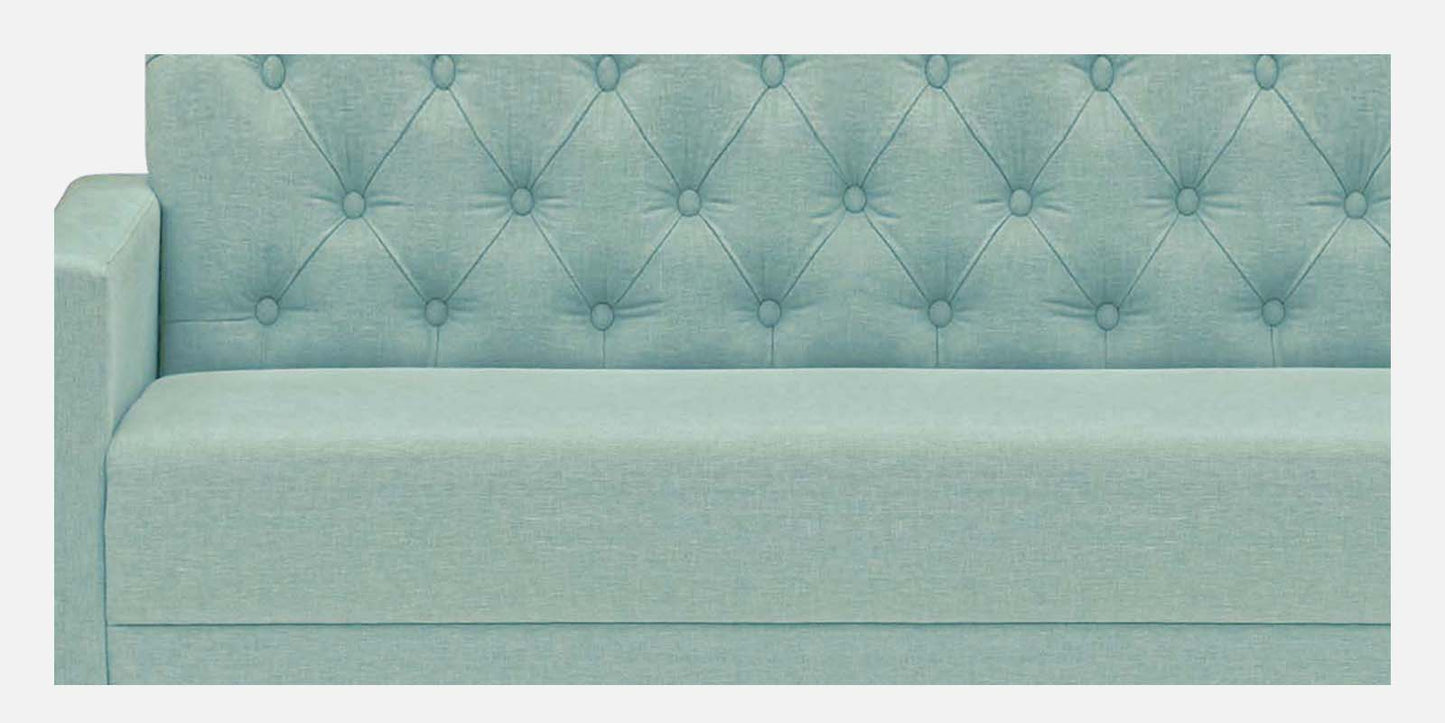 Eden Tufted Back Sofa - LIGHT GREEN