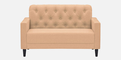 Eden Tufted Back Sofa - ORANGE