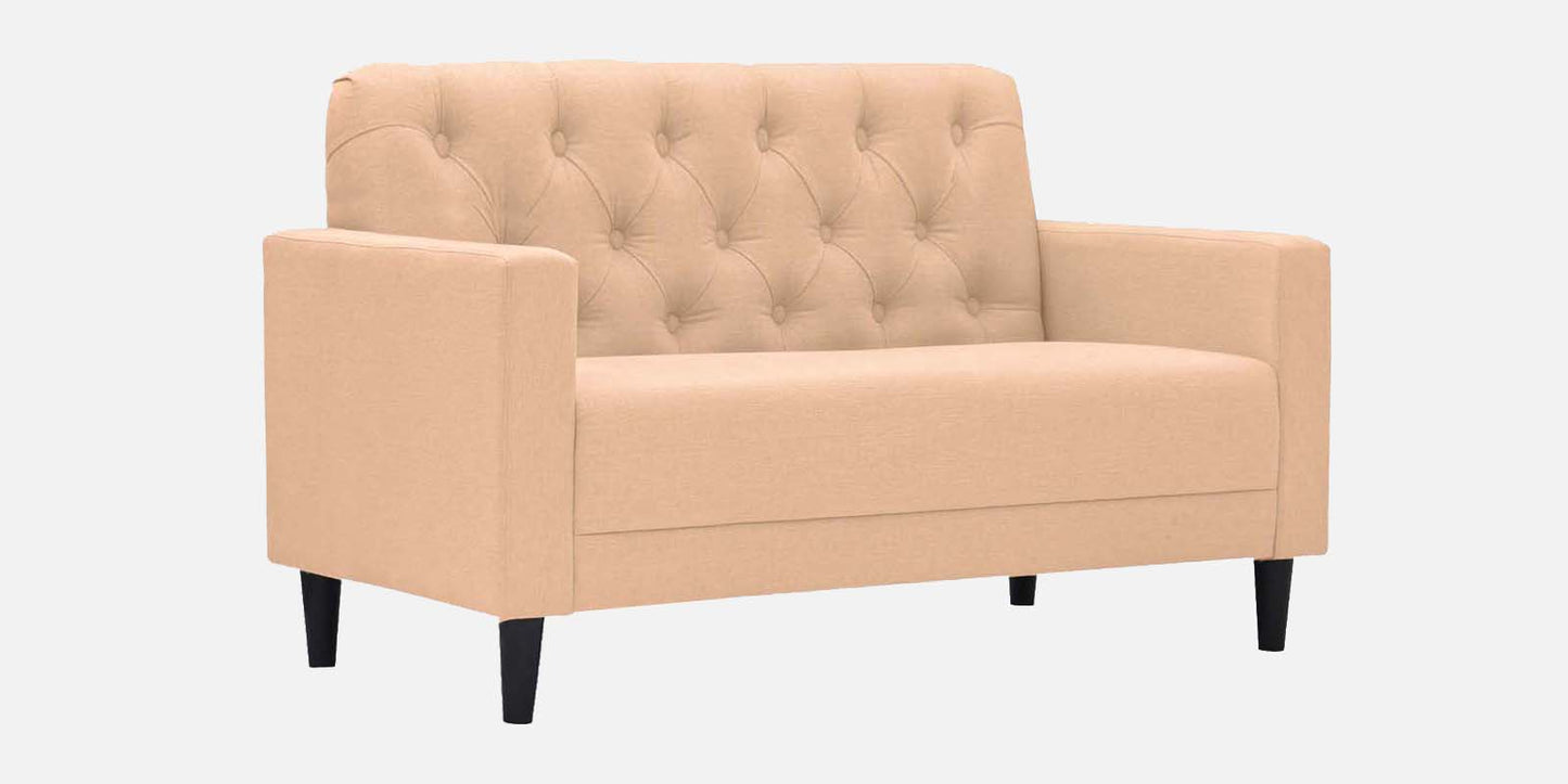 Eden Tufted Back Sofa - ORANGE