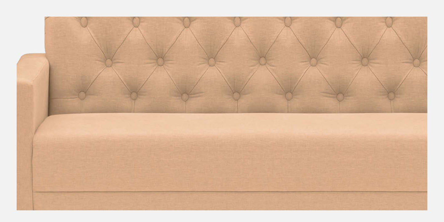 Eden Tufted Back Sofa - ORANGE