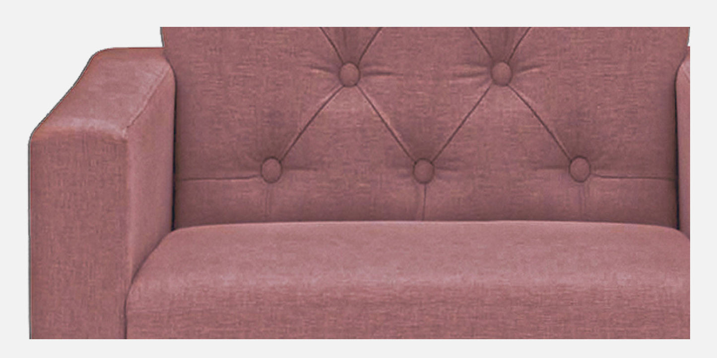 Eden Tufted Back Sofa - RUST