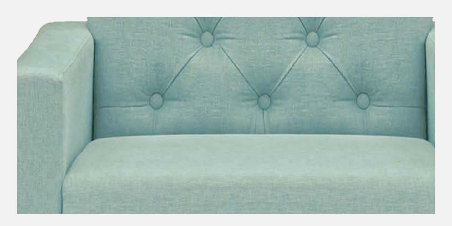 Eden Tufted Back Sofa - LIGHT GREEN