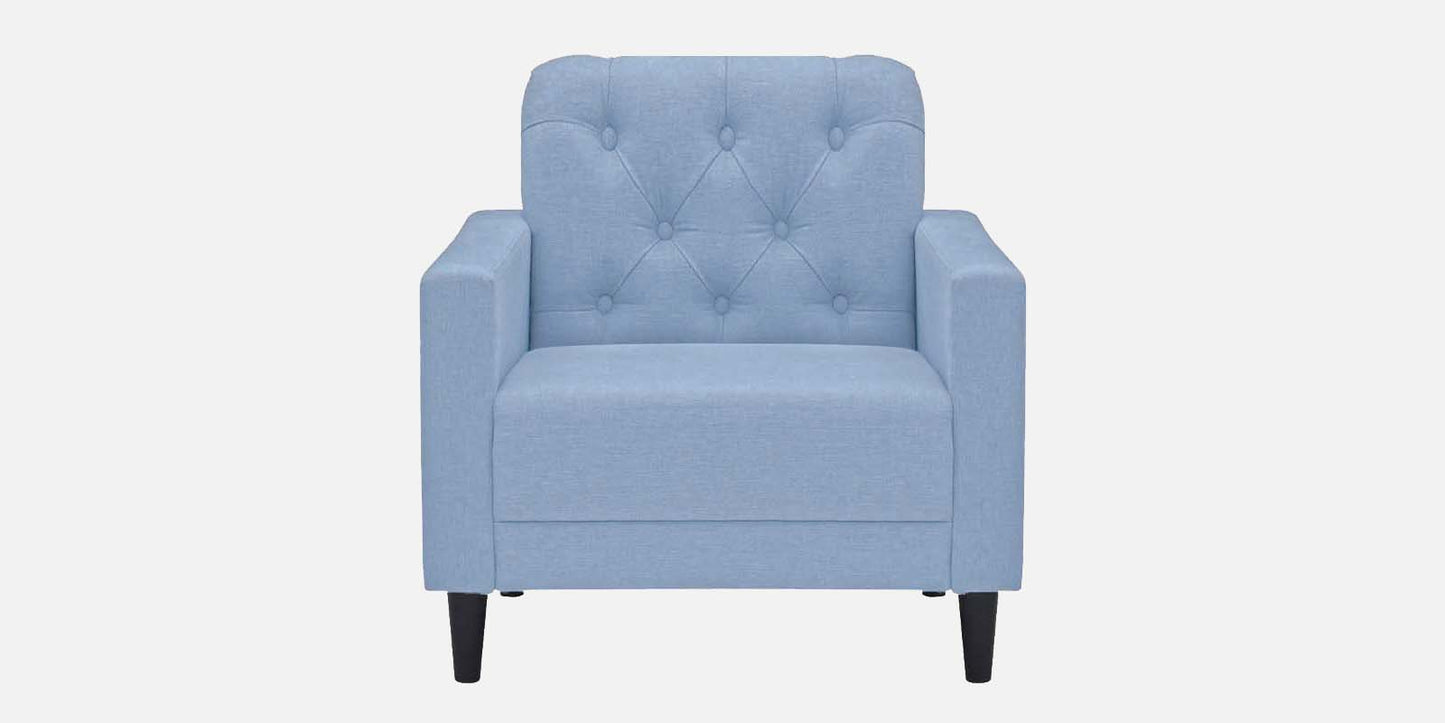 Eden Tufted Back Sofa - BLUE