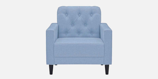 Eden Tufted Back Sofa - BLUE