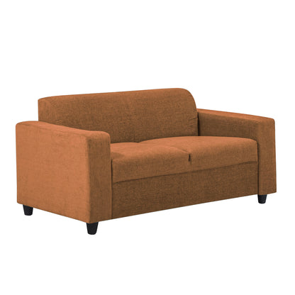 Jaxon Fabric Sofa - Mustard