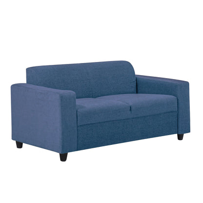 Jaxon Fabric Sofa - Blue