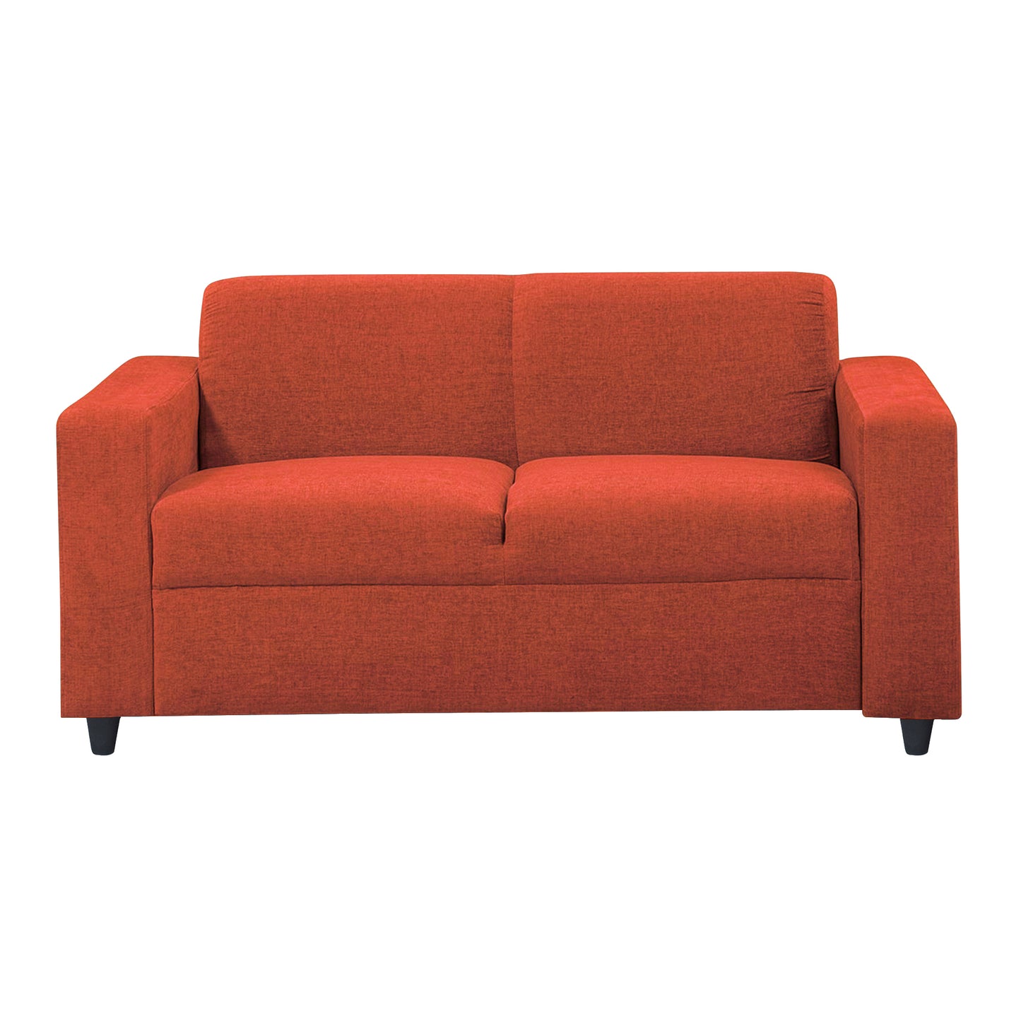 Jaxon Fabric Sofa - Rust