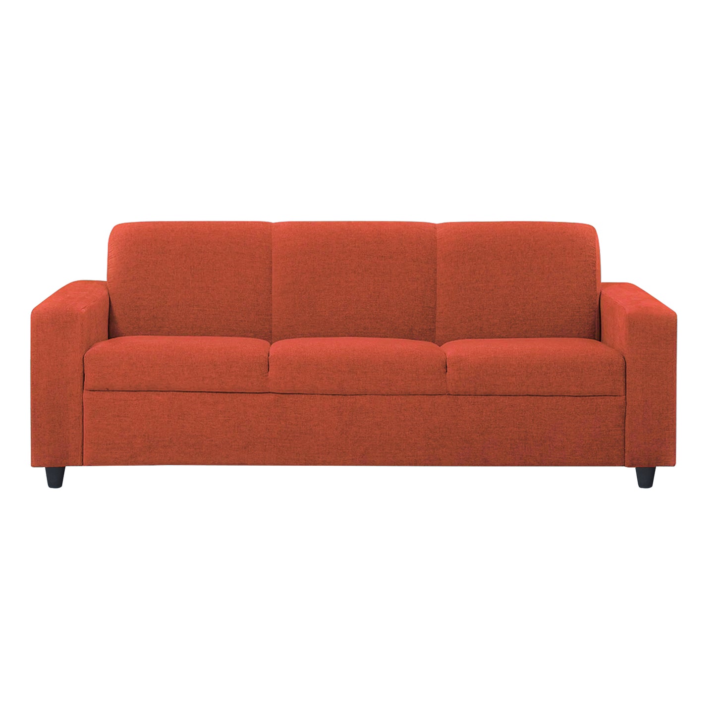 Jaxon Fabric Sofa - Rust