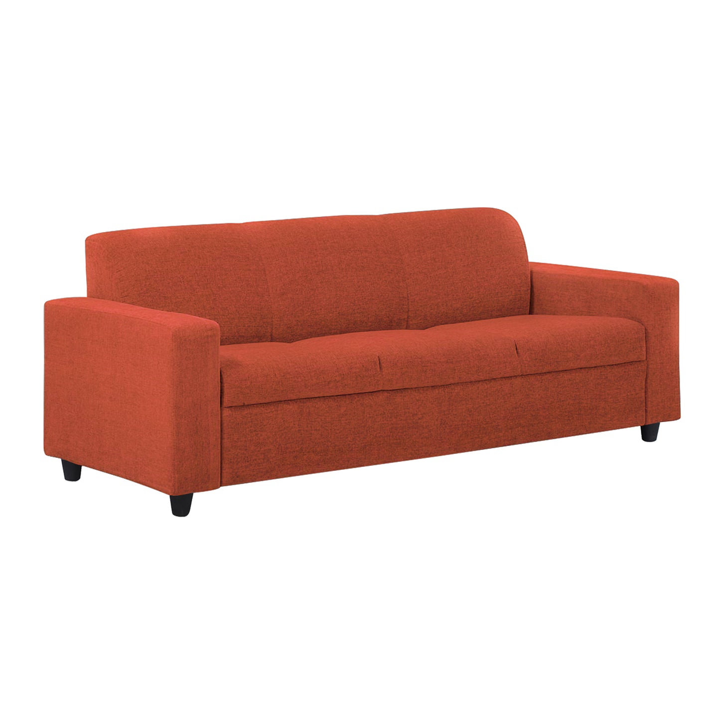 Jaxon Fabric Sofa - Rust