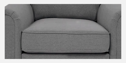 Sarra Cushion Back Sofa- Grey