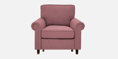 Sarra Cushion Back Sofa- Dark Pink