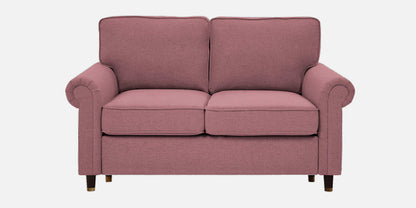 Sarra Cushion Back Sofa- Dark Pink