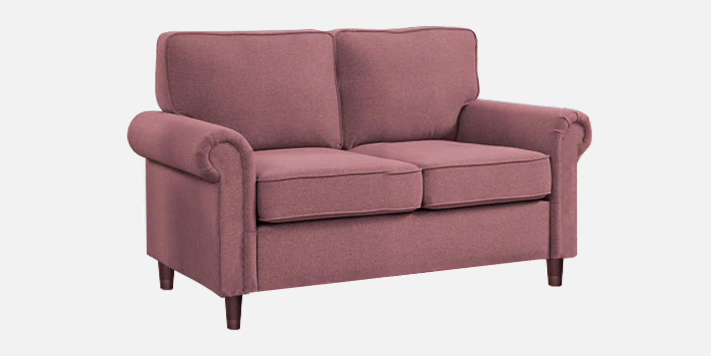 Sarra Cushion Back Sofa- Dark Pink