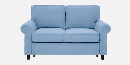 Sarra Cushion Back Sofa- Light Blue