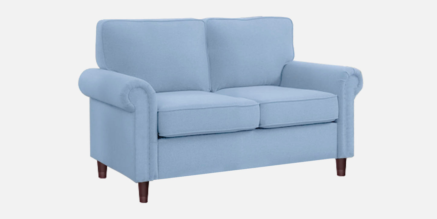 Sarra Cushion Back Sofa- Light Blue