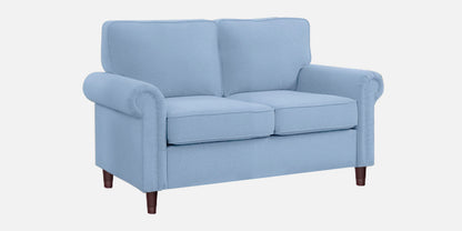 Sarra Cushion Back Sofa- Light Blue