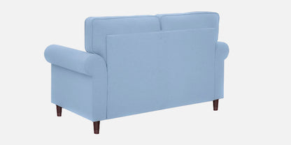 Sarra Cushion Back Sofa- Light Blue