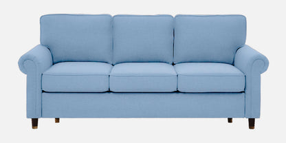 Sarra Cushion Back Sofa- Light Blue