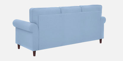 Sarra Cushion Back Sofa- Light Blue