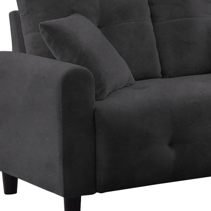 Saige Cushion Sofa- Grey