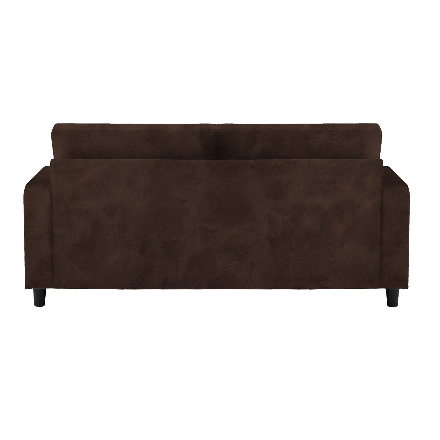 Saige Cushion Sofa- Brown