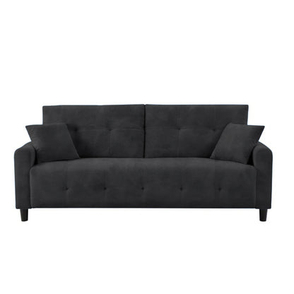 Saige Cushion Sofa- Grey