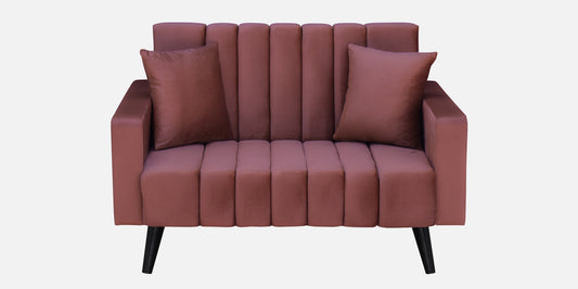 Maisy Fabric Sofa - Dark Pink