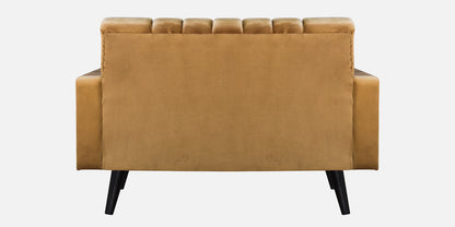 Maisy Fabric Sofa - Mustard