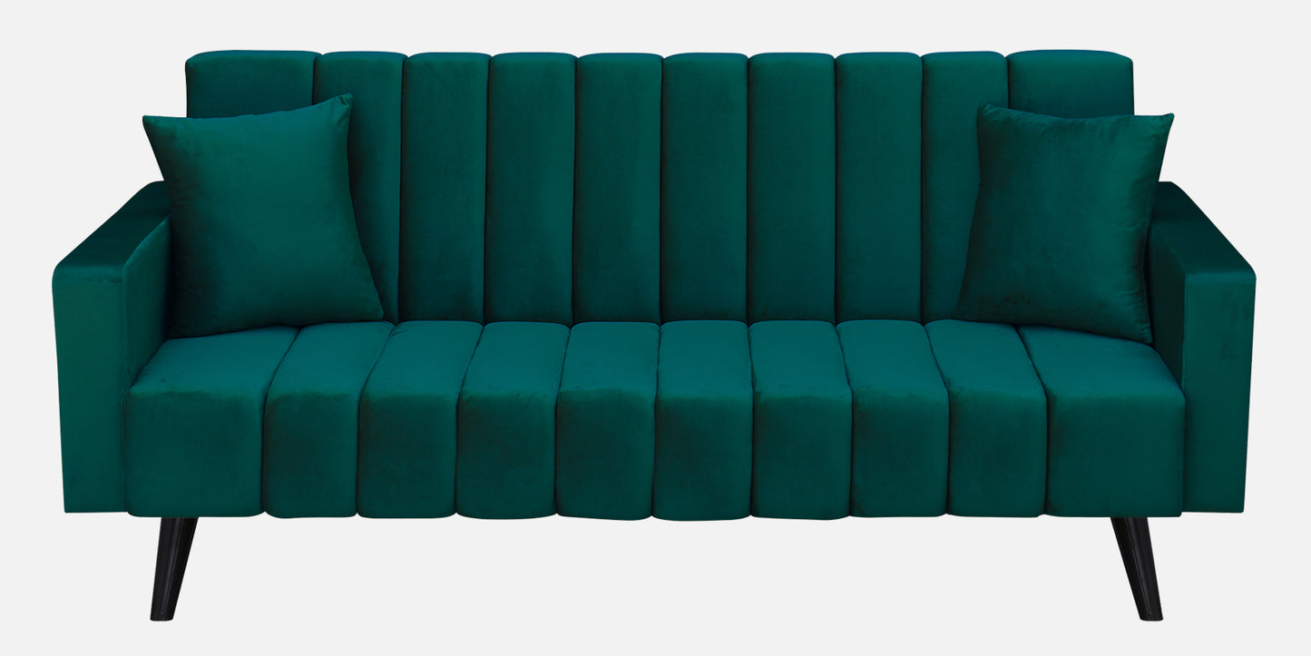 Maisy Fabric Sofa - Teal Green