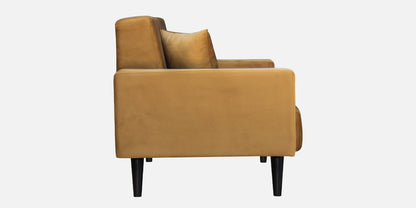 Maisy Fabric Sofa - Mustard