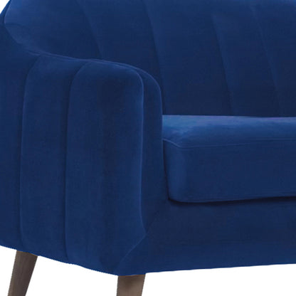 Corbyn Fabric Sofa - Blue