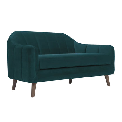 Corbyn Fabric Sofa - Teal Green