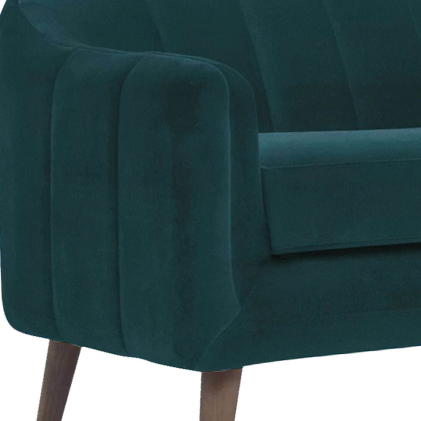 Corbyn Fabric Sofa - Teal Green