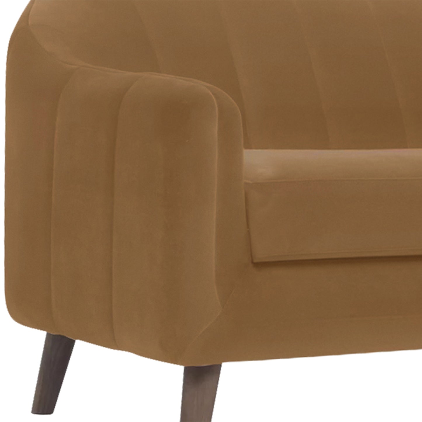 Corbyn Fabric Sofa - Mustard