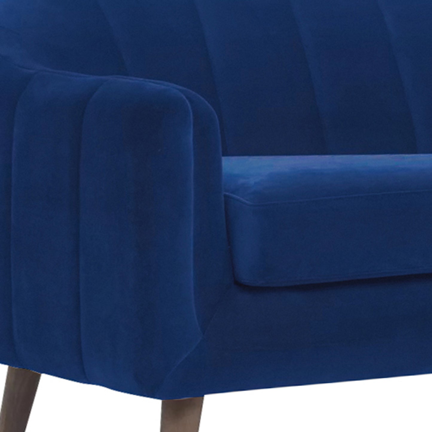 Corbyn Fabric Sofa - Blue